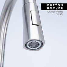 Cargar imagen en el visor de la galería, Tehila Stainless Steel Finish High-Arc Pull-Down Faucet