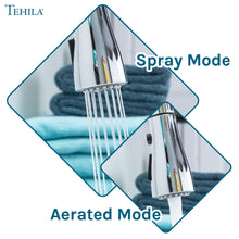 Load image into Gallery viewer, Tehila Chrome Finish Low Profile Pull-Down Faucet