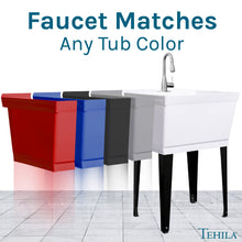 Cargar imagen en el visor de la galería, Tehila Stainless Steel Finish Low Profile Pull-Down Faucet