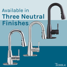 Cargar imagen en el visor de la galería, Tehila Stainless Steel Finish Low Profile Pull-Down Faucet