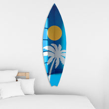 Cargar imagen en el visor de la galería, Surfboard Mirror Wall Decor