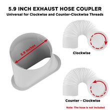 Carregar imagem no visualizador da galeria, Portable AC Vent Kit for 6" Exhaust Hose