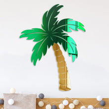 Load image into Gallery viewer, Palm Tree Mirror Wall Decor