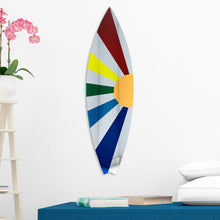 Cargar imagen en el visor de la galería, Surfboard Mirror Wall Decor
