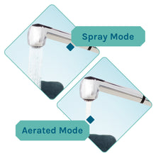 Carregar imagem no visualizador da galeria, Tehila Standard Freestanding White Utility Sink with Chrome Finish Pull-Out Faucet