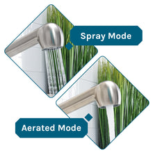 Cargar imagen en el visor de la galería, Tehila Standard Freestanding Red Utility Sink with Stainless Steel Finish Pull-Out Faucet