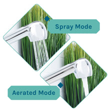 Load image into Gallery viewer, Tehila Black Vanity Cabinet and White Utility Sink with Chrome Finish Pull-Out Faucet