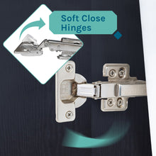 Load image into Gallery viewer, Tehila Black Vanity Cabinet and White Utility Sink with Stainless Steel Finish High-Arc Coil Pull-Down Faucet