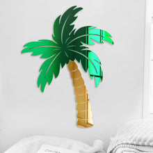 Load image into Gallery viewer, Palm Tree Mirror Wall Decor