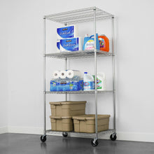 Carregar imagem no visualizador da galeria, 24" x 36" x 72" 4-Tier Wire Rack