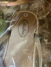 Load image into Gallery viewer, Atalina Sandals Womens Rose Gold Silver Glitter Thong Flip Flop Flat Heel