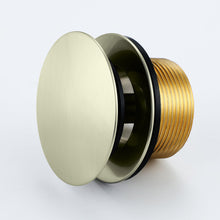 Cargar imagen en el visor de la galería, Tip-Toe Tub Trim Set with Two-Hole Overflow Faceplate, Replacement Bath Drain Trim Kit with 2-Hole Overflow Faceplate and Universal Fine/Coarse Thread 7 finishing colors available