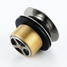 Cargar imagen en el visor de la galería, Tip-Toe Tub Trim Set with Two-Hole Overflow Faceplate, Replacement Bath Drain Trim Kit with 2-Hole Overflow Faceplate and Universal Fine/Coarse Thread 7 finishing colors available