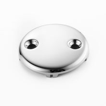 Cargar imagen en el visor de la galería, Tip-Toe Tub Trim Set with Two-Hole Overflow Faceplate, Replacement Bath Drain Trim Kit with 2-Hole Overflow Faceplate and Universal Fine/Coarse Thread 7 finishing colors available