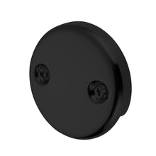 Cargar imagen en el visor de la galería, Tip-Toe Tub Trim Set with Two-Hole Overflow Faceplate, Replacement Bath Drain Trim Kit with 2-Hole Overflow Faceplate and Universal Fine/Coarse Thread 7 finishing colors available