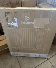 Carregar imagem no visualizador da galeria, BabyBond Dog Gate for The House 27-43", BabyBond Baby Gate for Stairs, Extra Wide Baby Gates for Doorway, Auto Close Safety Pet Gate, with Extenders a