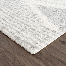 Load image into Gallery viewer, Trunding Plush Area Rug in Gray