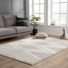 Load image into Gallery viewer, Trunding Plush Area Rug in Gray