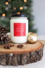 Carregar imagem no visualizador da galeria, "Waking Up Christmas Morning" Hand-Poured Soy Candle - Warm Gingerbread