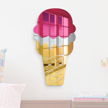 Carregar imagem no visualizador da galeria, Wafer Cake Ice Cream Cone Mirror