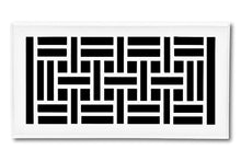 Cargar imagen en el visor de la galería, Cast Aluminum Arts & Crafts Vent Cover - White