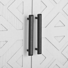 Carregar imagem no visualizador da galeria, Accent Storage Cabinet Sideboard Wooden Cabinet with Antique Pattern Doors for Hallway, Entryway, Living Room