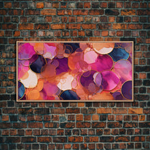 Cargar imagen en el visor de la galería, Colorful Print, Vibrant Abstract Wall Art, Panoramic Art, Wall Art, Canvas Art, Landscape Art, Living Room Prints, Retirement Gifts, Prints