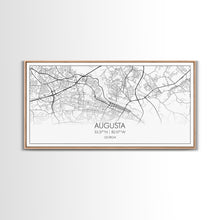 Carregar imagem no visualizador da galeria, Augusta Street Map, Georgia Map, Map Print, Modern Art, Wall Art, Canvas Print, Farmhouse Décor, College Dorm Décor, Teacher Gift, Prints