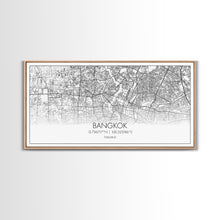 Load image into Gallery viewer, Bangkok Street Map, Thailand Map, Map Print, Modern Art, Wall Art, Canvas Print, Asian Art Print, Gift For Boss, Trendy Wall Art, Home Décor