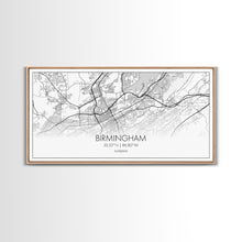 Load image into Gallery viewer, Birmingham Street Map, Alabama Map, Map Print, Modern Art, Wall Art, Canvas Print, Hometown Gifts, Entryway Décor, Farmhouse Wall Art
