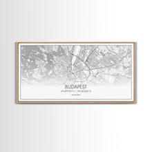 Carregar imagem no visualizador da galeria, Budapest Street Map, Hungary Map, Map Print, Modern Art, Wall Art, Canvas Art, Moving Gifts, Gift For New Home, Guest Room Decor, Prints