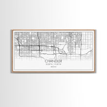 Cargar imagen en el visor de la galería, Chandler Street Map, Arizona Map, Map Print, Modern Art, Wall Art, Canvas Art, Office Décor, Prints Wall Art, Farmhouse Prints, Room Décor
