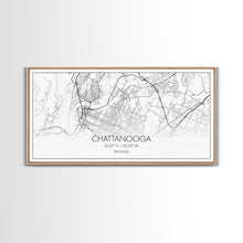 Cargar imagen en el visor de la galería, Chattanooga Street Map, Tennessee Map, Map Print, Modern Art, Wall Art, Canvas Art, Cute Room Décor, Wall Art Canvas, Trendy Wall Art