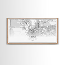 Load image into Gallery viewer, El Paso Street Map, Texas Map, Map Art, Minimalist Art, Wall Art, Canvas Art, Dorm Room Décor, Unique Room Décor, Father Gift, Prints