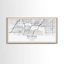 Load image into Gallery viewer, Elk Grove Street Map, California Map, Map Art, Minimalist Art, Wall Art, Canvas Art, Trendy Décor, Gift For Friend, Couple Wall Décor