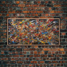 Carregar imagem no visualizador da galeria, Extra Large Canvas art | original abstract Canvas Print Painting, contemporary wall art, modern abstract painting, living room wall art