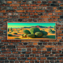 Load image into Gallery viewer, Desert Wall Art, Framed Canvas Print, Sahara Desert, Desert Image, Desert Horizon Art, Desert Abstract Art, Desert Canvas, Desert Art Work