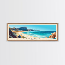 Carregar imagem no visualizador da galeria, Balos Beach, Greece Panoramic Beach Print, Vacation Gift, Greece Wall Art, Beach Painting, Beach Decor, Beach Painting