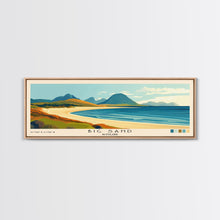 Load image into Gallery viewer, Big Sand, Scotland Panoramic Print, Vacation Gift, Scotland Wall Art, Vacation Wall Art, Vacatation Memories, Beach Decor, Beach Or Lakehouse Art