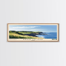 Load image into Gallery viewer, Brier Island, Canada Panoramic Beach Print, Vacation Gift, Canada Wall Art, Beach Painting, Beach Decor, Beach Painting
