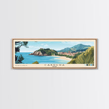 Carregar imagem no visualizador da galeria, Cabrera, Spain Panoramic Beach Print, Vacation Gift, Spain Wall Art, Beach Painting, Beach Decor, Beach Painting