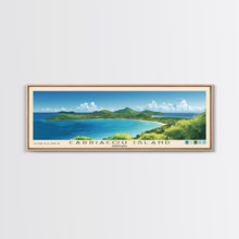 Cargar imagen en el visor de la galería, Carriacou Island, Grenada Panoramic Print, Vacation Gift, Grenada Wall Art, Vacation Wall Art, Vacatation Memories, Beach Decor, Beach Or Lakehouse Art
