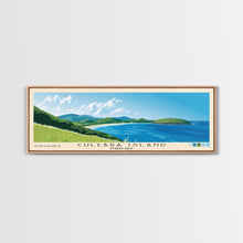 Load image into Gallery viewer, Culebra Island, Puerto Rico Panoramic Print, Vacation Gift, Puerto Rico Wall Art, Vacation Wall Art, Vacatation Memories, Beach Decor, Beach Or Lakehouse Art