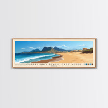 Load image into Gallery viewer, Curralinho Beach, Cape Verde, Senegal Panoramic Beach Print, Vacation Gift, Senegal Wall Art, Beach Painting, Beach Decor, Beach Painting