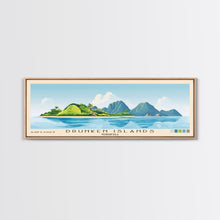 Carregar imagem no visualizador da galeria, Drunken Islands, Venezuela Panoramic Print, Vacation Gift, Venezuela Wall Art, Vacation Wall Art, Vacatation Memories, Beach Decor, Beach Or Lakehouse Art