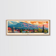 Carregar imagem no visualizador da galeria, Albacete Spain Travel Print Wall Art, Panoramic City Art, Travel Art, Wall Decor, Vacation Gift, Framed Canvas Print Or Metal Art