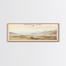 Carregar imagem no visualizador da galeria, Badab e Surt Iran Travel Poster Print, Framed Canvas Print, Iran Travel Art, Wood Framed Art, Wall Hanging, Home Decor