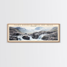 Carregar imagem no visualizador da galeria, Fairy Pools, Isle of Skye Wall Art Travel Poster Print, Gift For Travel Lover, Vacation Gift, COUNTRY Wall Art, Home Decor, Original Art