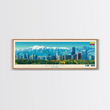 Load image into Gallery viewer, Ambato, Ecuador Panoramic Travel Poster Canvas Print, Ambato, Ecuador Painting, Ecuador Art, Ambato Travel Art, Guest Room Painting