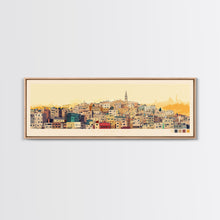 Load image into Gallery viewer, Andulo, Angola Travel Poster Panoramic Canvas Print, Andulo, Angola Painting, Angola Art, Andulo Travel Art, Guest Room Painting